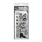 Tim Holtz Mixed Media Stamp/Stencil EEK A Boo