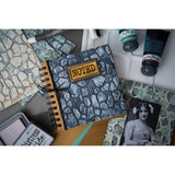 Sizzix 3D Texture Fades A5 Embossing Folder By Tim Holtz Cobblestone