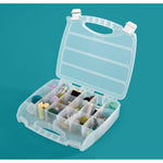 We R Divider Box Translucent Plastic Storage 12"X10"X2.4" Case