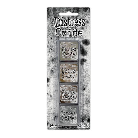 Ranger Tim Holtz Distress Mini Oxide Ink Pads 4/Pkg Kit #12