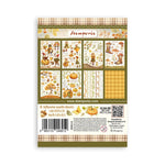 Stamperia A5 Washi Pad 8/Pkg Whispering Woods