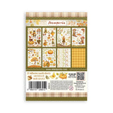 Stamperia A5 Washi Pad 8/Pkg Whispering Woods