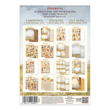 Stamperia Junk Journal Stickers, Cut-Outs, Backgrounds Whispering Woods