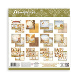 Stamperia Scrapbooking Pad 8"X8" 10/Pkg Whispering Woods