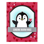 Simon Hurley Create. Clear Stamp Set 6"x9" Christmas Hugs