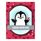 Simon Hurley Create. Clear Stamp Set 6"x9" Christmas Hugs