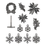 Tim Holtz Idea-Ology Metal Adorments Christmas