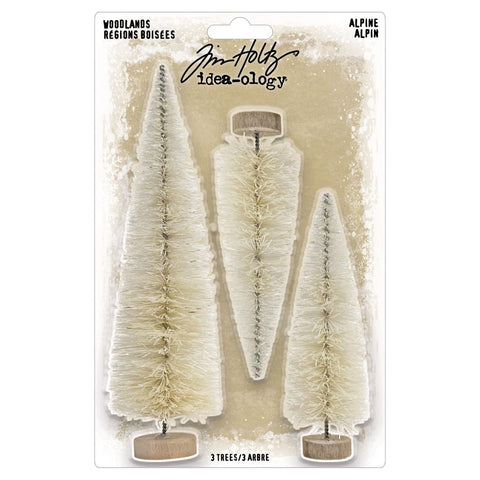 Tim Holtz Christmas Idea-ology Woodland Tree Alpine Trio