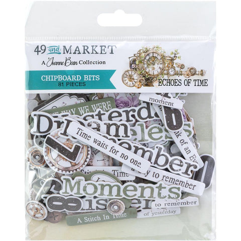 49 And Market Chipboard Set Echoes Of Time Bits