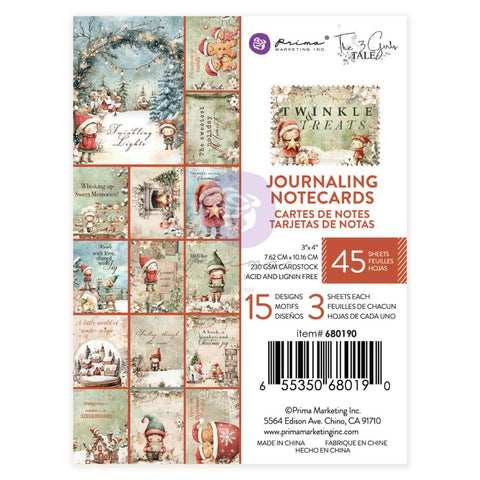 Prima Marketing Journaling Cards 3"X4" 45/Pkg Twinkle & Treats