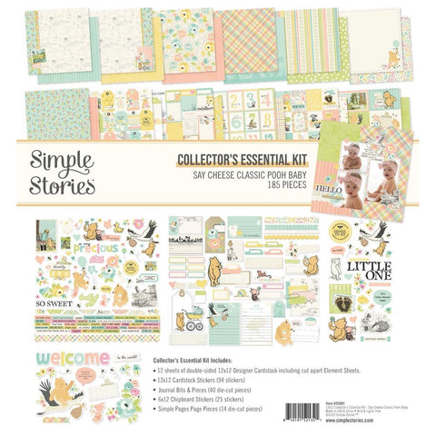 Simple Stories Collector's Essential Kit 12"x12" Classic Pooh Baby