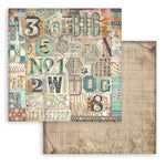 Stamperia Backgrounds Double-Sided Paper Pad 12"X12" 10/pkg Furry Friends