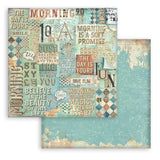 Stamperia Backgrounds Double-Sided Paper Pad 12"X12" 10/pkg Furry Friends