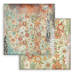 Stamperia Backgrounds Double-Sided Paper Pad 12"X12" 10/pkg Furry Friends