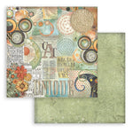 Stamperia Backgrounds Double-Sided Paper Pad 12"X12" 10/pkg Furry Friends