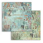 Stamperia Backgrounds Double-Sided Paper Pad 12"X12" 10/pkg Furry Friends