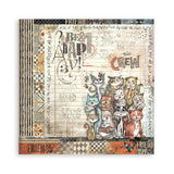 Stamperia Single-Sided Paper Pad 8"X8" 22/Pkg Furry Friends