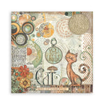 Stamperia Single-Sided Paper Pad 8"X8" 22/Pkg Furry Friends