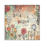 Stamperia Single-Sided Paper Pad 8"X8" 22/Pkg Furry Friends