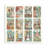 Stamperia Single-Sided Paper Pad 8"X8" 22/Pkg Furry Friends