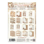 Stamperia Junk journal stickers, cut-outs, backgrounds Gear Up For Christmas