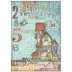 Stamperia Rice Paper A4 6/Pkg Furry Friends