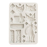 Stamperia Furry Friends Silicon Mould A5 Cats