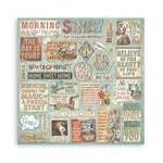 Stamperia Scrapbooking Pad 8"X8" 10/Pkg Furry Friends