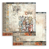 Stamperia Scrapbooking Pad 8"X8" 10/Pkg Furry Friends
