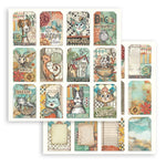 Stamperia Scrapbooking Pad 8"X8" 10/Pkg Furry Friends
