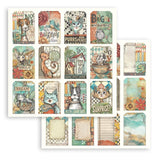 Stamperia Scrapbooking Pad 8"X8" 10/Pkg Furry Friends