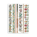 Stamperia A5 Washi Pad 8/Pkg Furry Friends