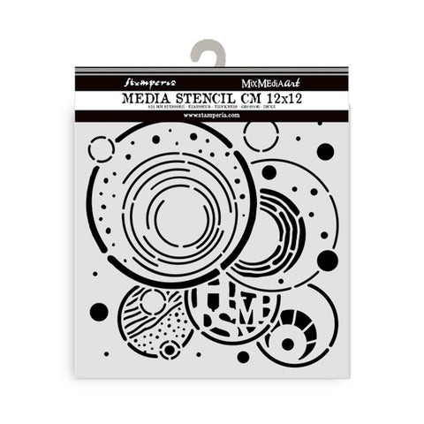 Stamperia Furry Friends Stencil Vibrant Circles