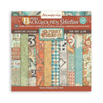 Stamperia Backgrounds Double-Sided Paper Pad 12"X12" 10/pkg Furry Friends