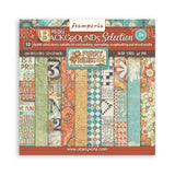 Stamperia Backgrounds Double-Sided Paper Pad 12"X12" 10/pkg Furry Friends
