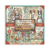 Stamperia Single-Sided Paper Pad 8"X8" 22/Pkg Furry Friends