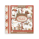 Stamperia Assortment Rub-On 6.1"X6.1" - 6/Pkg Gear Up For Christmas