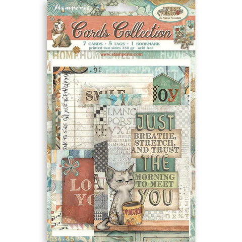 Stamperia Cards Collection Furry Friends