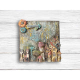 Stamperia Wooden Shapes A5 Furry Friends