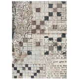 Stamperia Rice Paper Backgrounds A6 8/Pkg Furry Friends