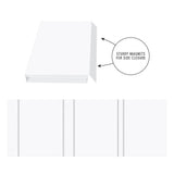 49 And Market Create-An-Album Triple Flip Album Base White