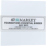 49 And Market Foundations Binder White Set 1