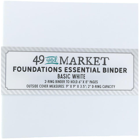 49 And Market Foundations Binder White Set 1