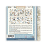 Stamperia Assortment Rub-On 6.1"x6.1" 6/Pkg Silent Sea