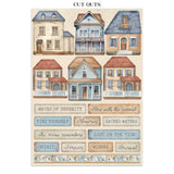 Stamperia Junk Journal Stickers, Cut-outs And Backgrounds