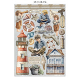 Stamperia Junk Journal Stickers, Cut-outs And Backgrounds