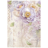 Stamperia Rice Paper A6 8/Pkg Quiet Days