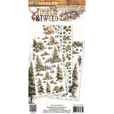 49 And Market Blendable Rub-On Transfer Set 6"X12" Timber And Tweed