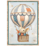 Stamperia Rice Paper A6 8/Pkg Family