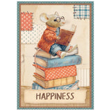 Stamperia Rice Paper A6 8/Pkg Family